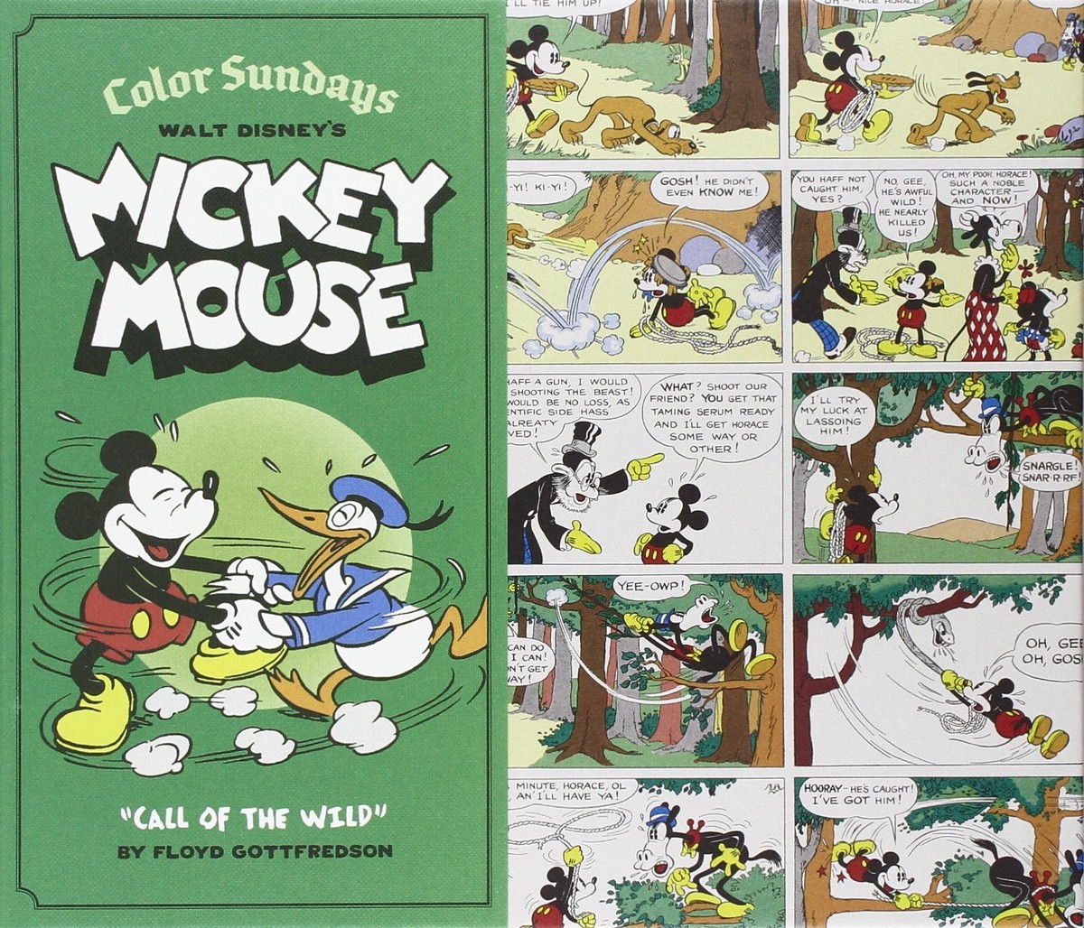 Walt Disney's Mickey Mouse Color Sundays Gift Box Set by