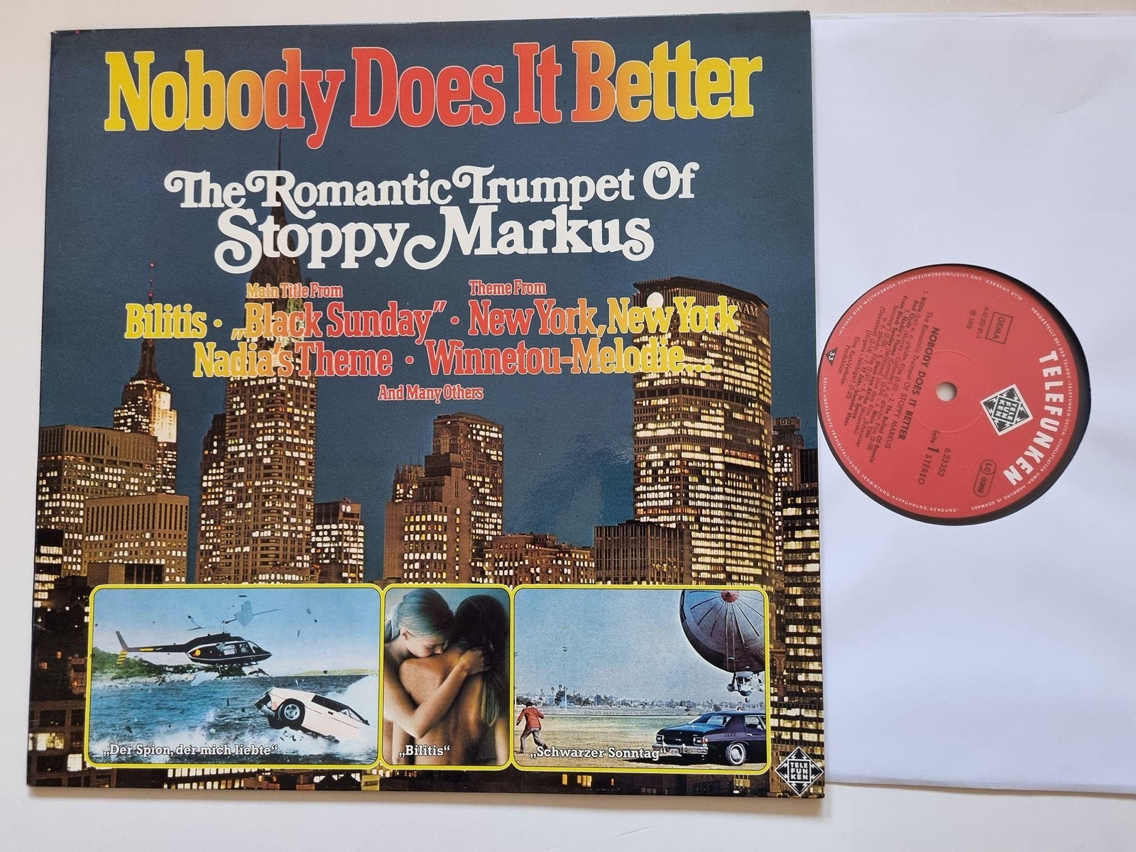 Stoppy Markus – Nobody Does It Better Vinyl LP Germany/ CV James Bond u.a.