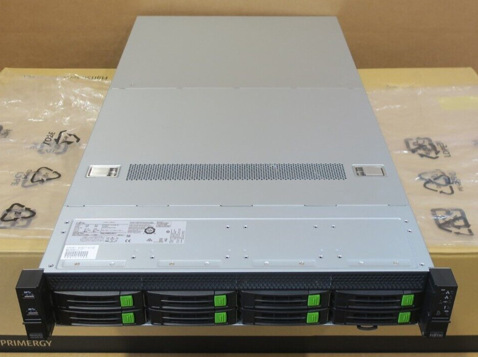 NEW Fujitsu Primergy GX2460 M1 2x AMD EPYC CPU 16-DIMM 8-Bay CTO 