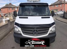 Black Mercedes Sprinter W906 Bonnet Protector  Acrylic 2006-2013