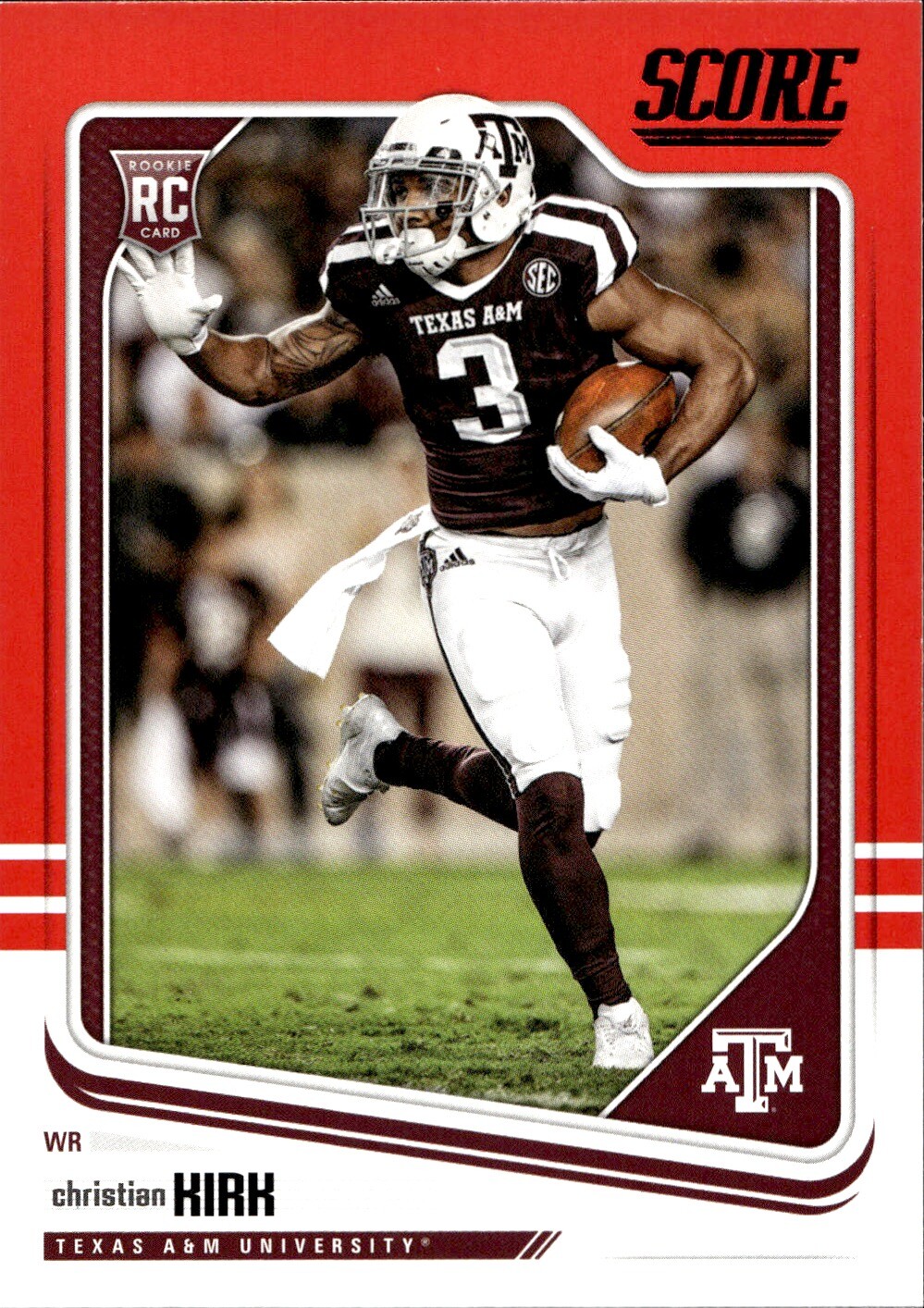 2018 Score #381 Christian Kirk Red Near mint or better