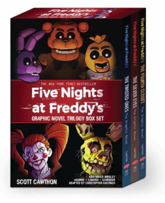  Five Nights at Freddy's Graphic Novel Trilogy Box Set, FREE 1-3DAY SHIPPING! 