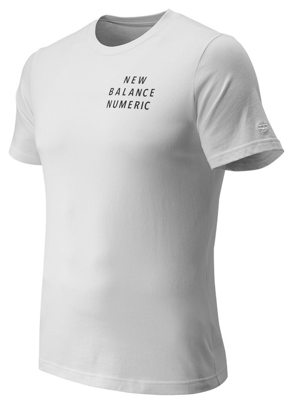 New Balance® Numeric Type Short Sleeve Tee | M | White | $35