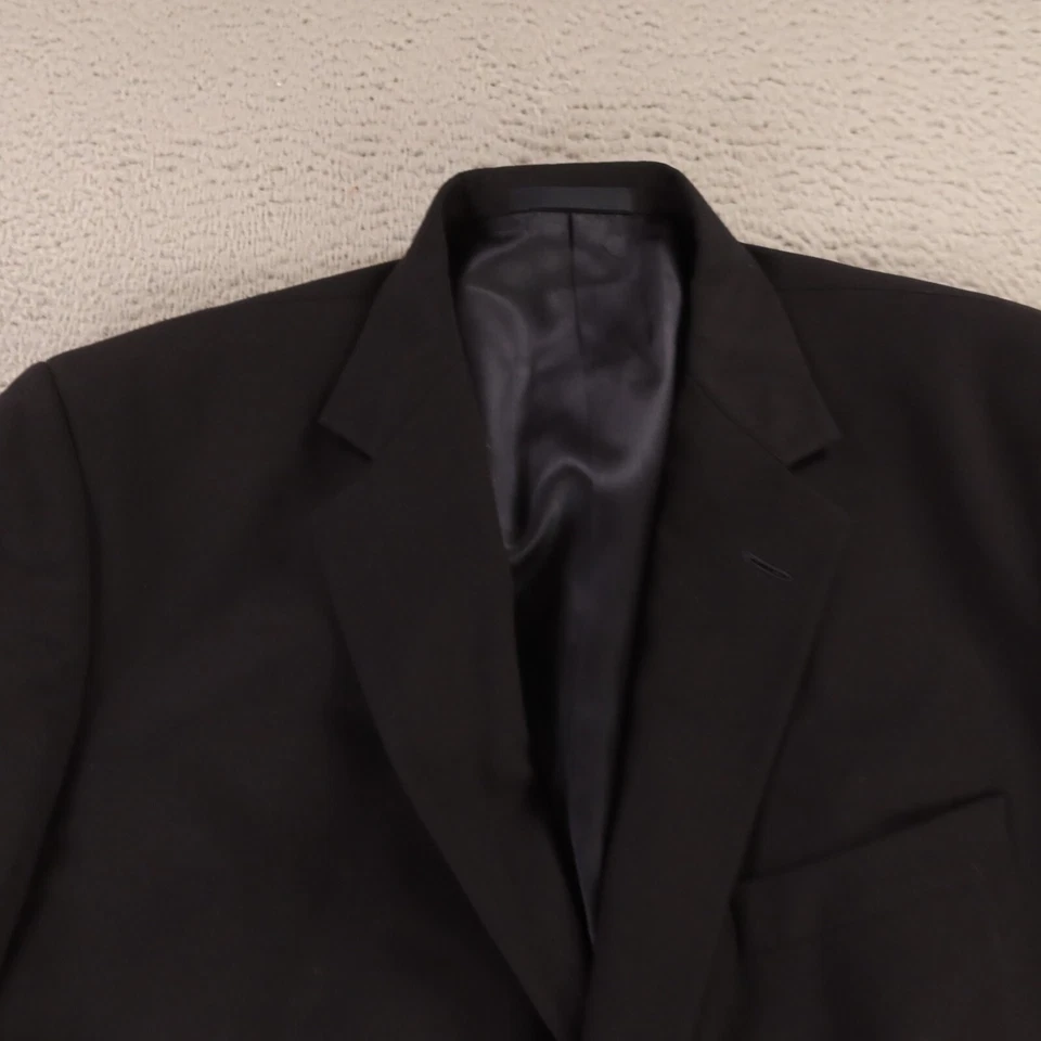 Chaqueta Joseph Orlando XL XLT Azul Brezo 100% Lana Sarga Super 100s Blazer 46L Foto 2 de 4