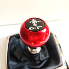 Red Gt Race Ball Weighted Shift Ball Gear Knob For Ford Mustang S550 V8 2.3t 5.0