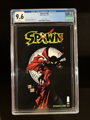 Spawn #106 CGC 9.6 (2001)
