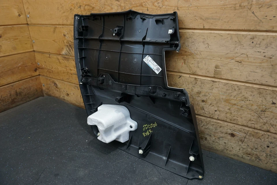 Panel interior de tarjeta de puerta trasera derecha negro OEM F151528SA Mazda RX8 2004-08 Foto 3 de 4