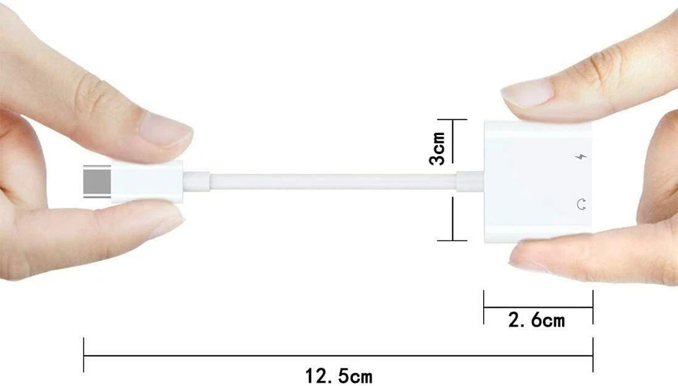 USB Type C Dual 2 IN 1 Splitter Audio Adapter Headphones Shop And Music - Image 4 of 4