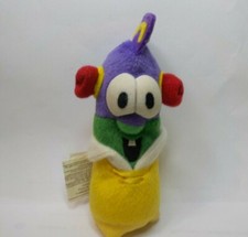 Veggie Tales LarryBoy finger puppet Big Idea CR Gibson 4 1/2"H