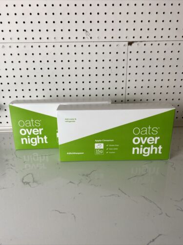 Oats Overnight Shake, Apple Cinnamon, Whole Grain Oats, Kosher, Gluten Free (10)