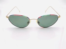 Vintage Neostyle Green Blue Pink Oval Cat-Eye Sunglasses FRAMES ONLY Germany