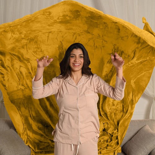 Summer Blanket for Night Sweats Lightweight Breathable Blanket Double Side - Picture 95 of 126
