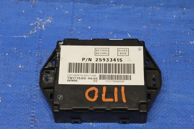 2009 Cadillac CTS-V SEDAN 6.2L LSA OEM HEATER CONTROL MODULE UNIT #1170