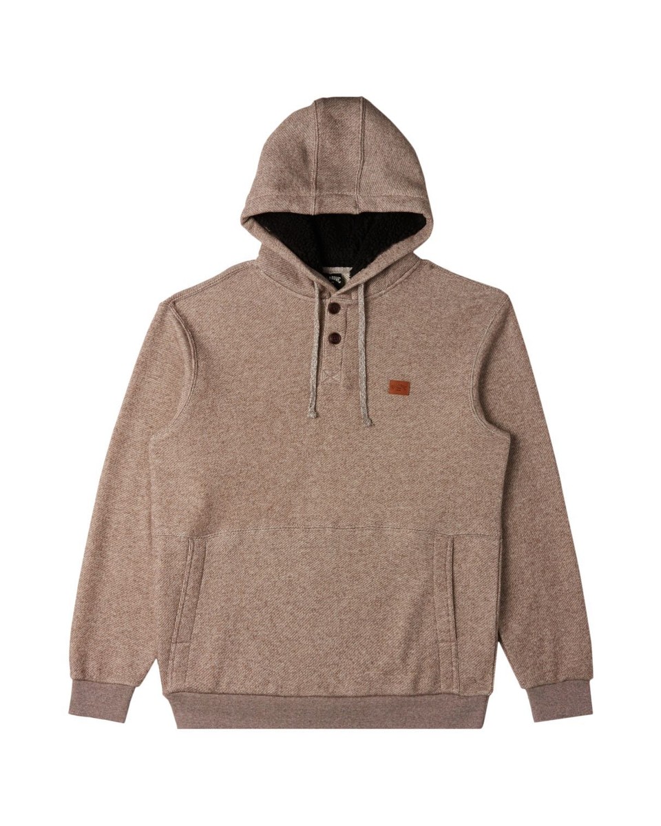 hugmamaships ジャガ-ドトレ-ナ Billabong Hudson Pullover Men's Sweatshirt, Java Heather, X