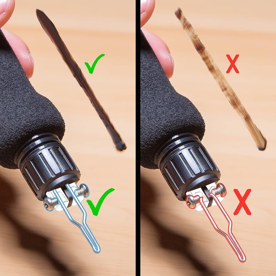 939III Dual Pen Wood Burning Kit 34IN1 with 20 Woodburning Tips Soft