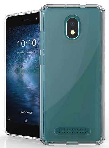 AquaFlex Transparent Anti-Shock Clear Case Slim Cover for Metro FOXXD MIRO L590A