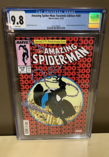 AMAZING SPIDERMAN #300 - (CGC 9.8 NM/MT) Facsimile Edition : 1st Venom