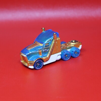 2020 Hot Wheels Speed Hauler Cab Blue HW Track Stars Haulers Loose OH5sp