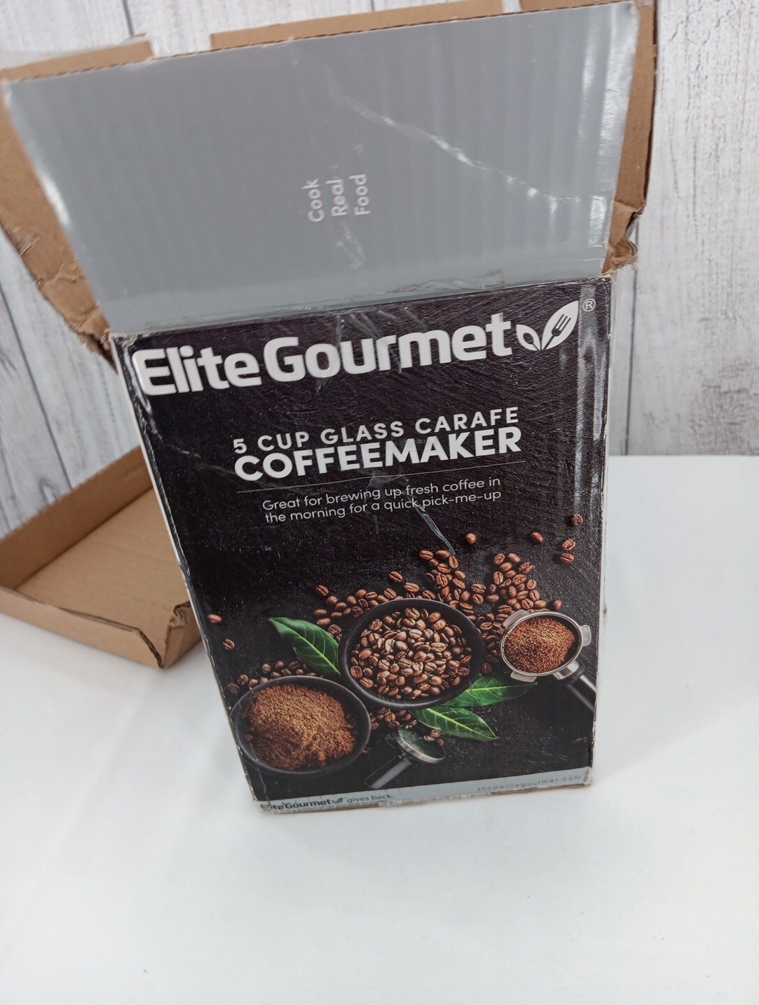 Elite Gourmet 5 cup Drip Coffee Maker, Model EHC-5055-SH