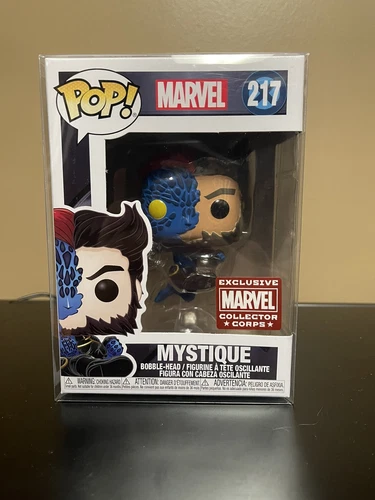 Mystique Funko Pop 217 Collector Corps Exclusivo Marvel