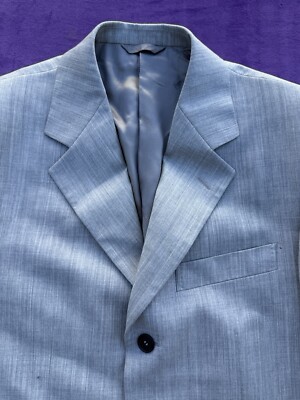 【新品✨】【94AB4】pierre cardin♡D'URBAN ダブルスーツ Vtg Pierre Cardin Super 110's Light Gray Men's Two Piece Suit Sz