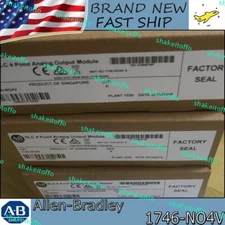 New Sealed AB 1746-NO4V AB SLC 500 Analog Output Module 1746NO4V