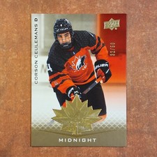 2-12-16 PWE 21 upper deck fall promotion 82 corson ceulemans midnight /50 canada