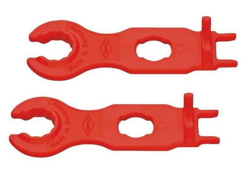 Knipex Mounting Tool Solar Cable Connectors MC4 Multi-Contact 2 Pack KPX9749662 - 第 1/1 張圖片