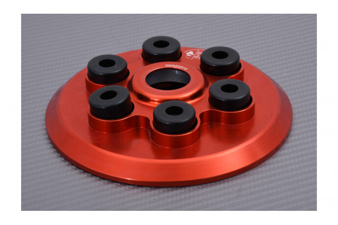 Plaque de pression STM SDU-R060 rouge : fin des surchauffes d'embrayage Ducati