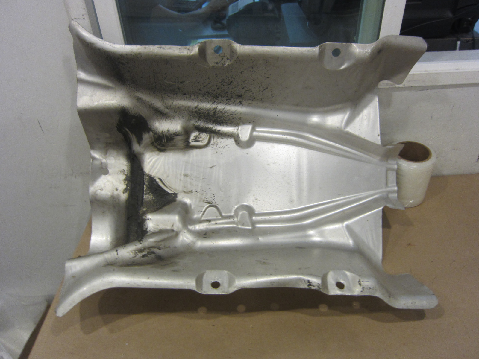 Bentley Continental GT - Fuel Tank Heat Shield - P/N 3D0201308F
