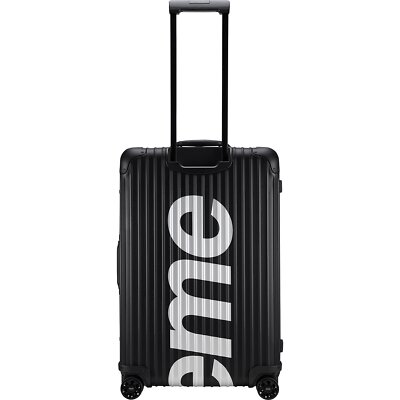Supreme x RIMOWA Topas Multiwheel 82L Black/Red SS18 (SUPP050 