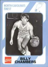 1989-90 North Carolina Collegiate Collection #190 Bill Chambers