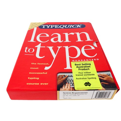 TYPE QUICK - LEARN TO TYPE - Vintage Software - BIG BOX - 第 1/4 張圖片