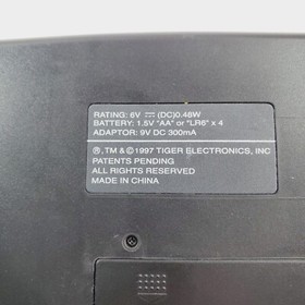 Tiger Game.com Handheld with Console Stylus Indy 500 Lights Out Tested Working