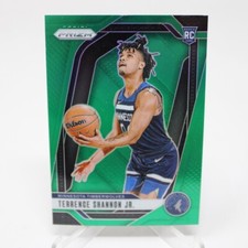 Terrence Shannon Jr RC Green Prizm Card 2024-25 Panini Prizm Basketball #224