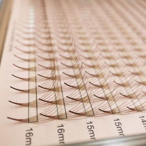 Supmacio Brown Premade Volume Fans Eyelash Extensions 3d 4d 5d 6d 10d 320 Fans - Picture 5 of 7