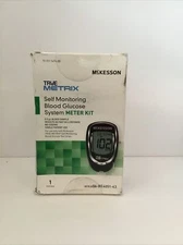🔥🔥McKesson True Metrix Self Monitoring Blood Glucose System Meter Kit