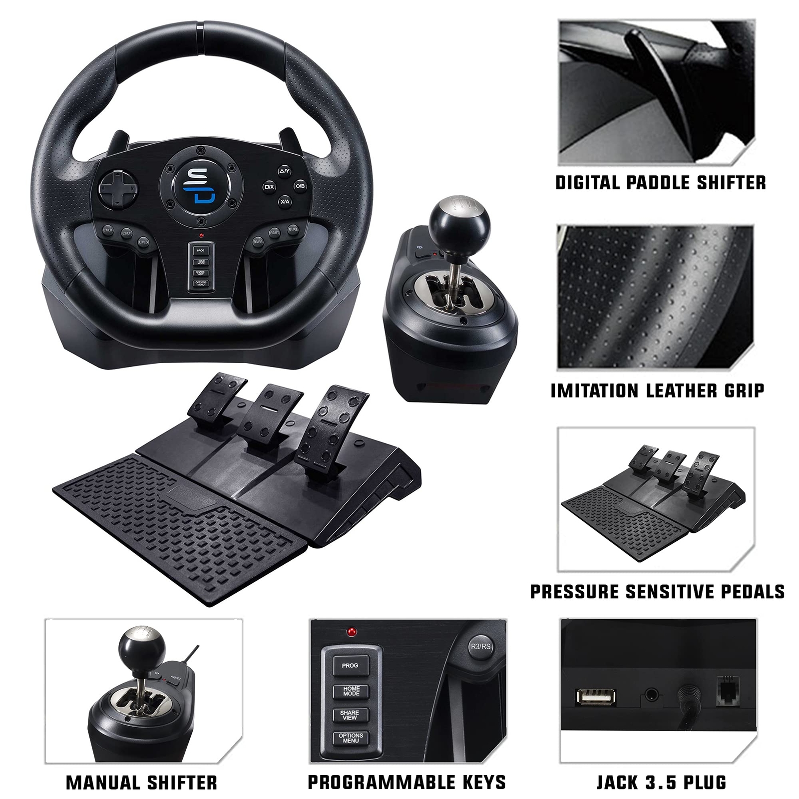 Subsonic GS850-X Paddles - Black (SA5627-NG) for sale online | eBay