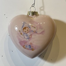 Vintage Baby's 1st Christmas Ornament- Christian Theme - Able To Personalize 