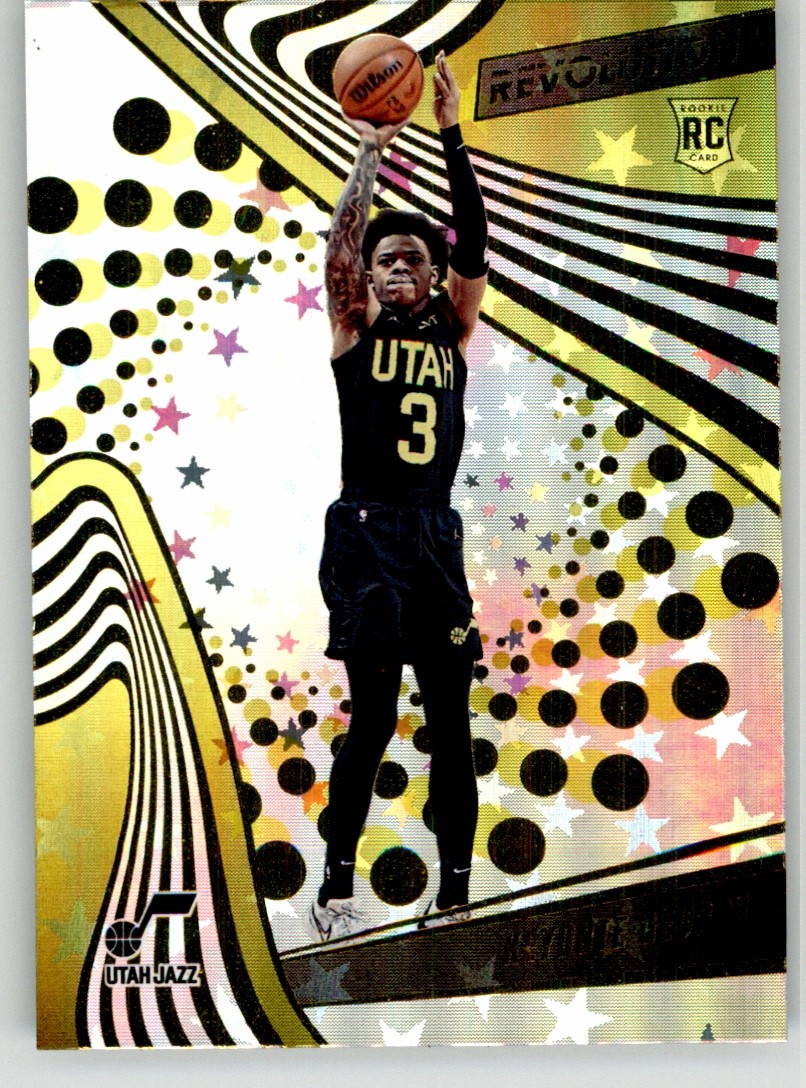 Keyonte George 2023-24 Panini Revolution Astro 118 Utah Jazz Rookie