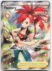 Flannery 191/198 Chilling Reign Full Art Ultra Rare Trainer