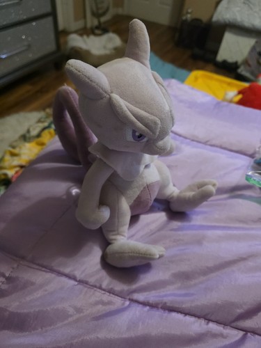 Mewtwo 6 Zoll Plüsch #150 Pokemon 1998 Hasbro Nintendo Vintage - Bild 2 von 4