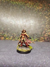 Hand Painted Reaper Bones Female Human Gunslinger Miniature