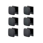 RANDOM Square Brass Shower Body Jet Sprayer Massage Spa Rain Showerhead Side ...