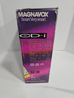 RARE Magnavox Model CD-i 550 CDI Interaction Player Console 100