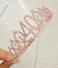 40 Year Old Birthday Crown Rose Gold Birthday Tiara New