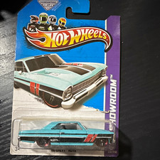 Hot Wheels HW Showroom 1:64 2013 '66 Chevy Nova Muscle Mania Diecast Unopened