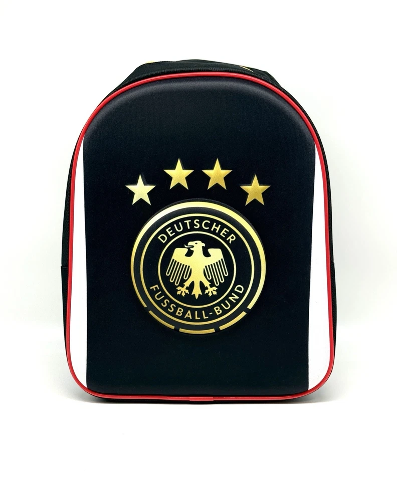 DFB Deutschland Fußball Kinderrucksack Kindergarten Rucksack schwarz 3D - Bild 2 von 4