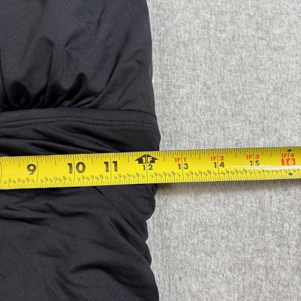 Traje de baño Lauren Ralph Lauren para mujer 16W Tankini Top acanalado halter traje de baño Foto 4 de 4