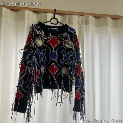 Charles Jeffrey LOVERBOY Small Rubber Boy Knit Jumper